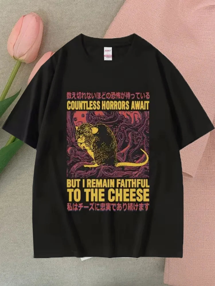 100%-Cotton T-shirt Unisex Oversized