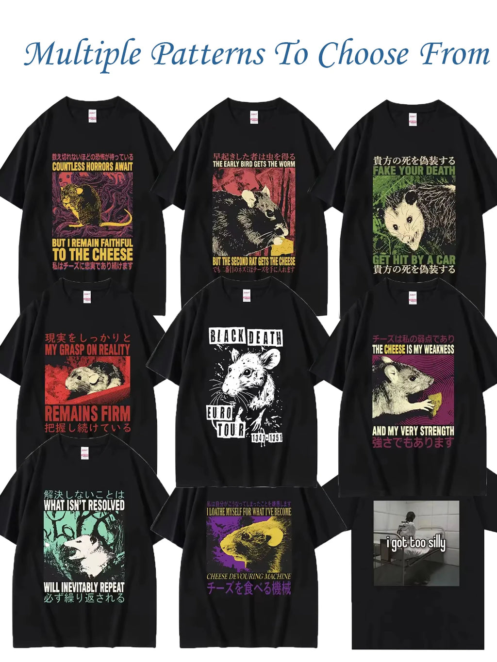 100%-Cotton T-shirt Unisex Oversized