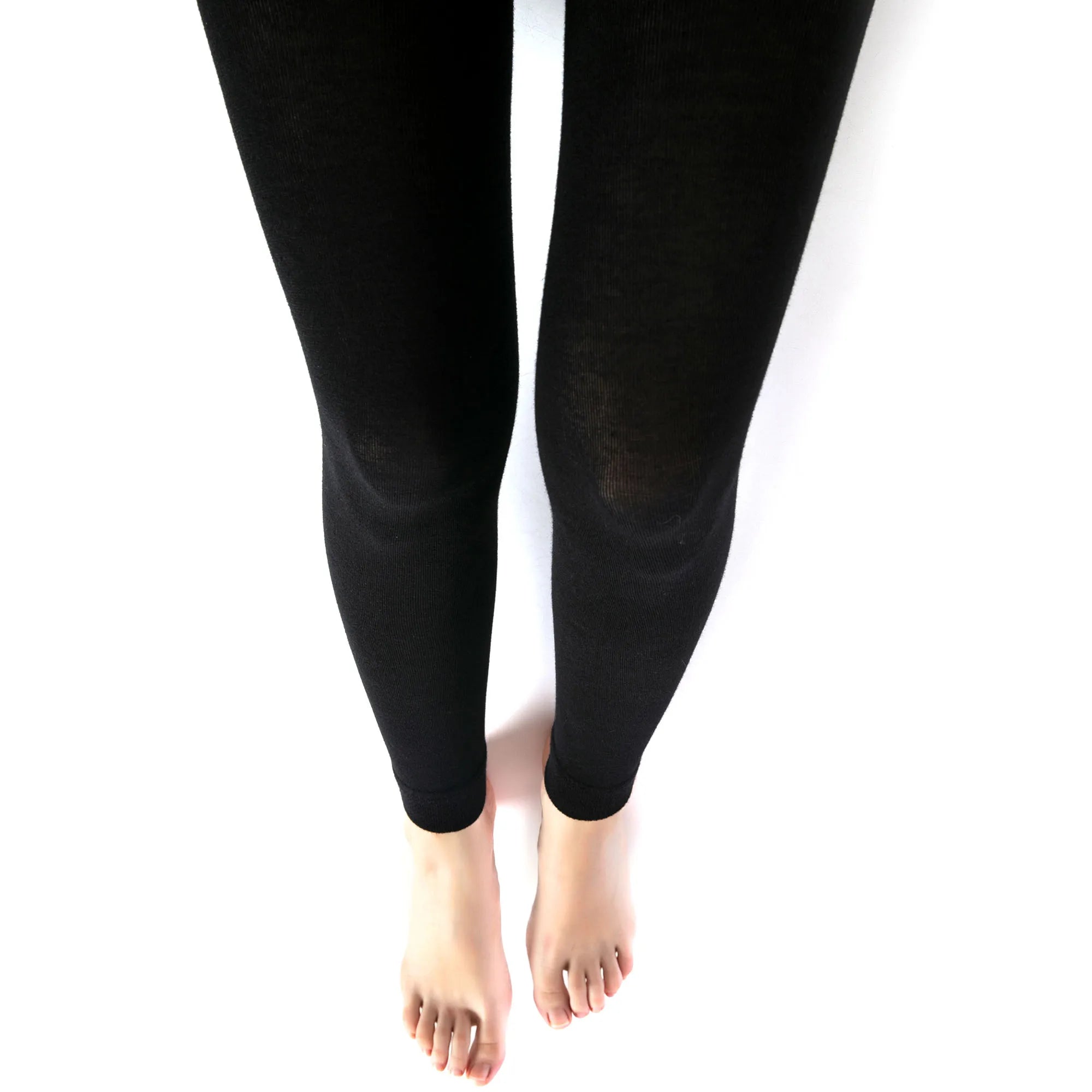 Black Thermal Leggings for Women
