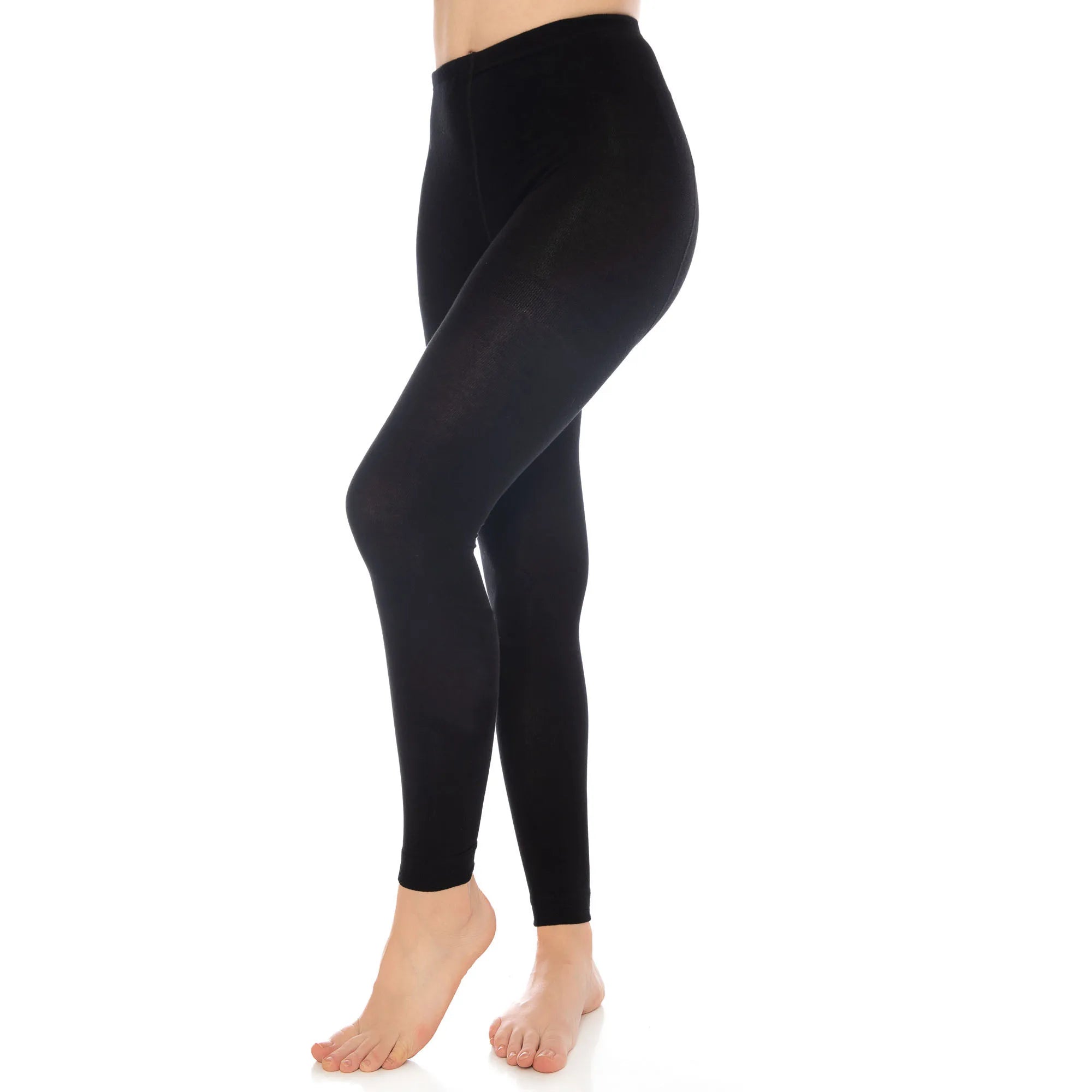 Black Thermal Leggings for Women