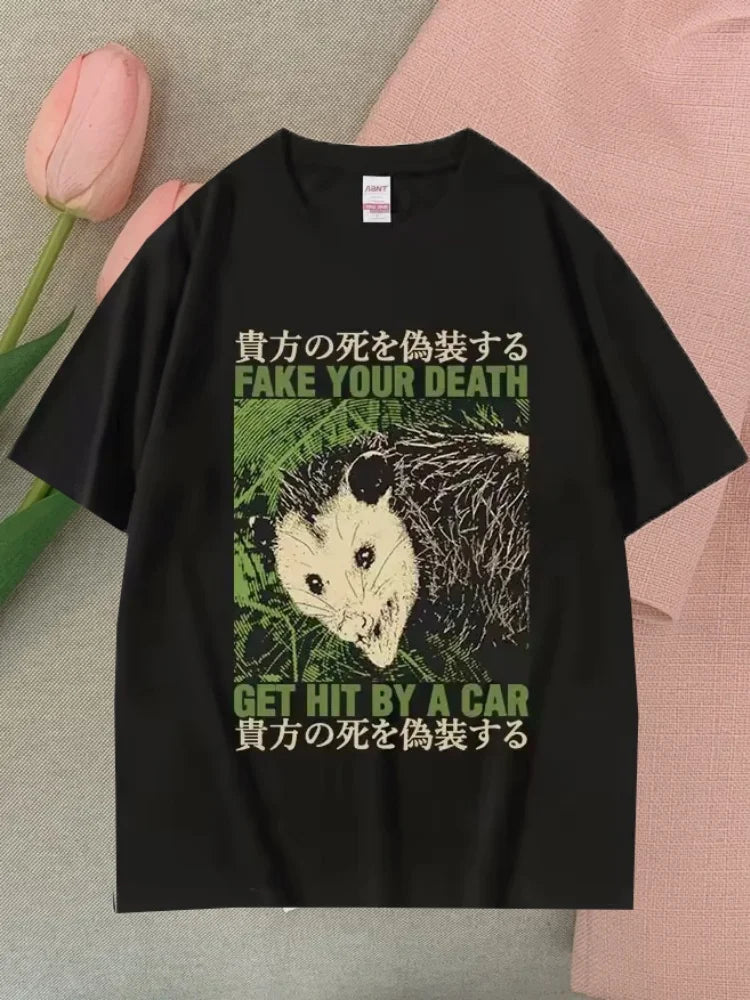 100%-Cotton T-shirt Unisex Oversized