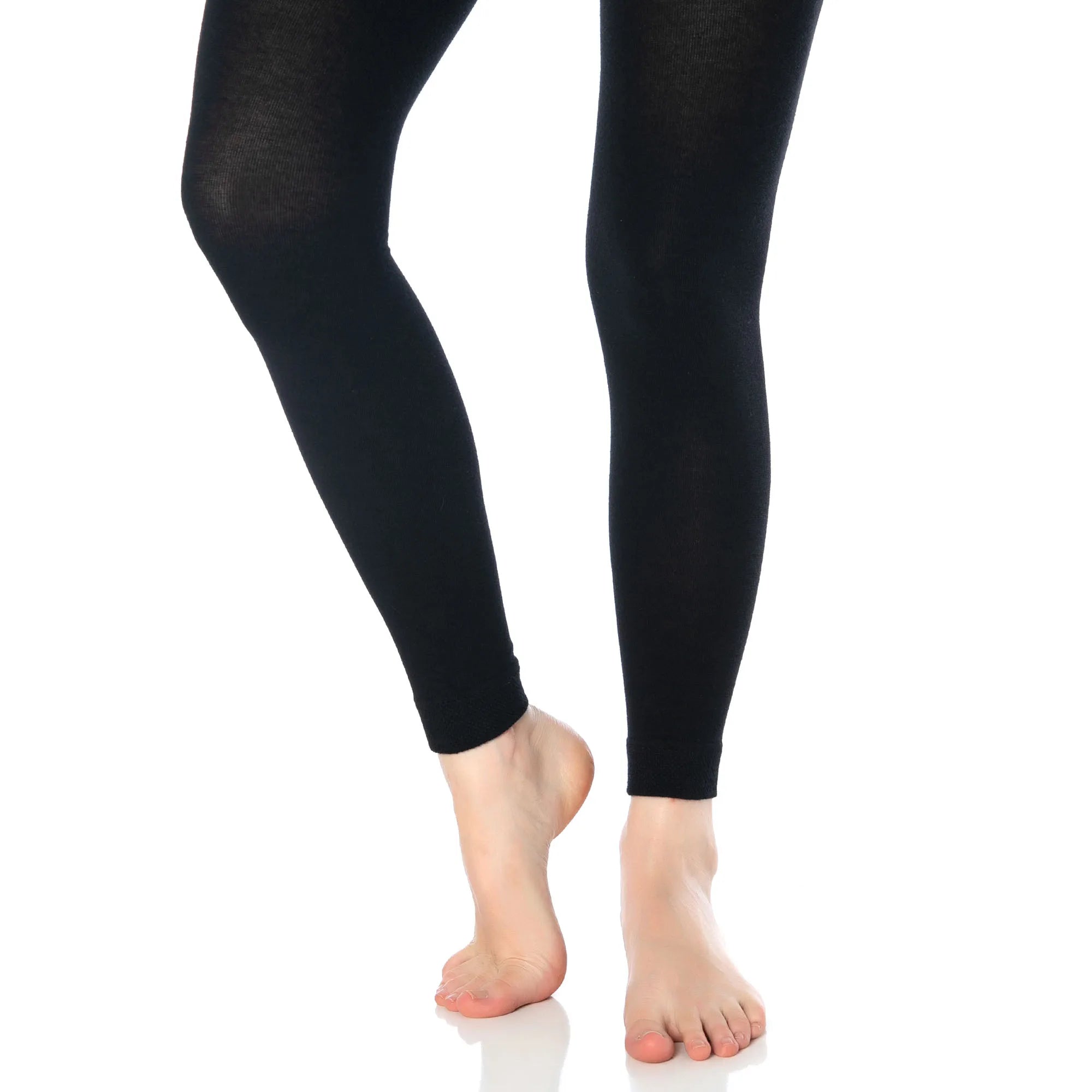 Black Thermal Leggings for Women