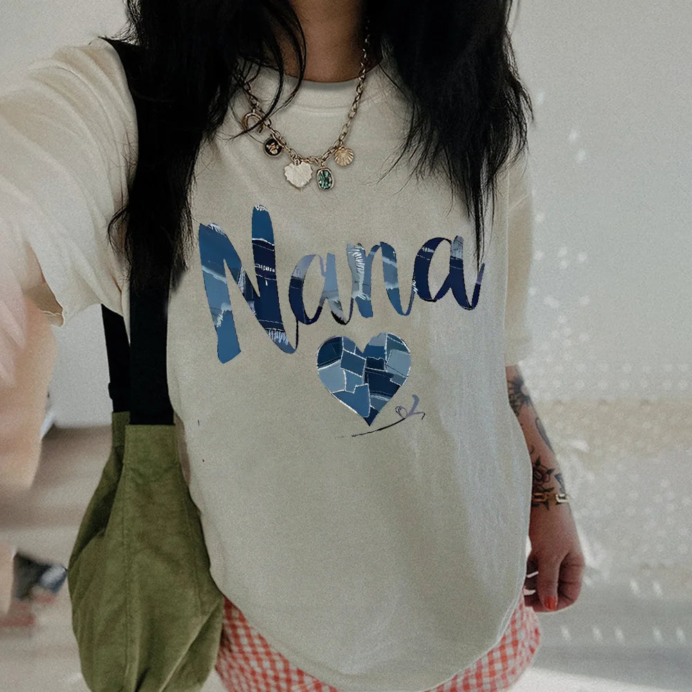 Stylish Nana Graphic Women T-Shirt