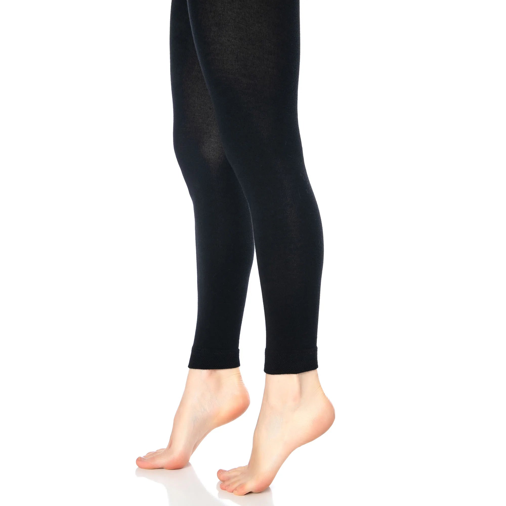 Black Thermal Leggings for Women