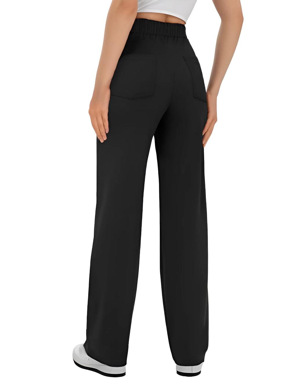 Women's Casual High Waist Stretch Pants