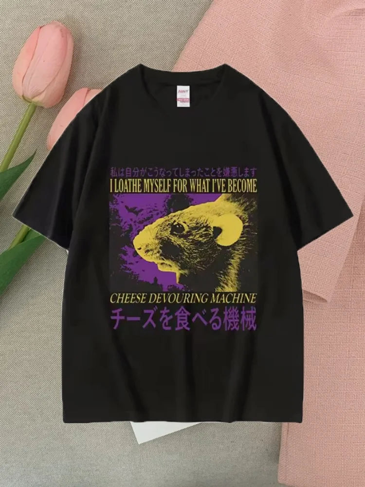 100%-Cotton T-shirt Unisex Oversized