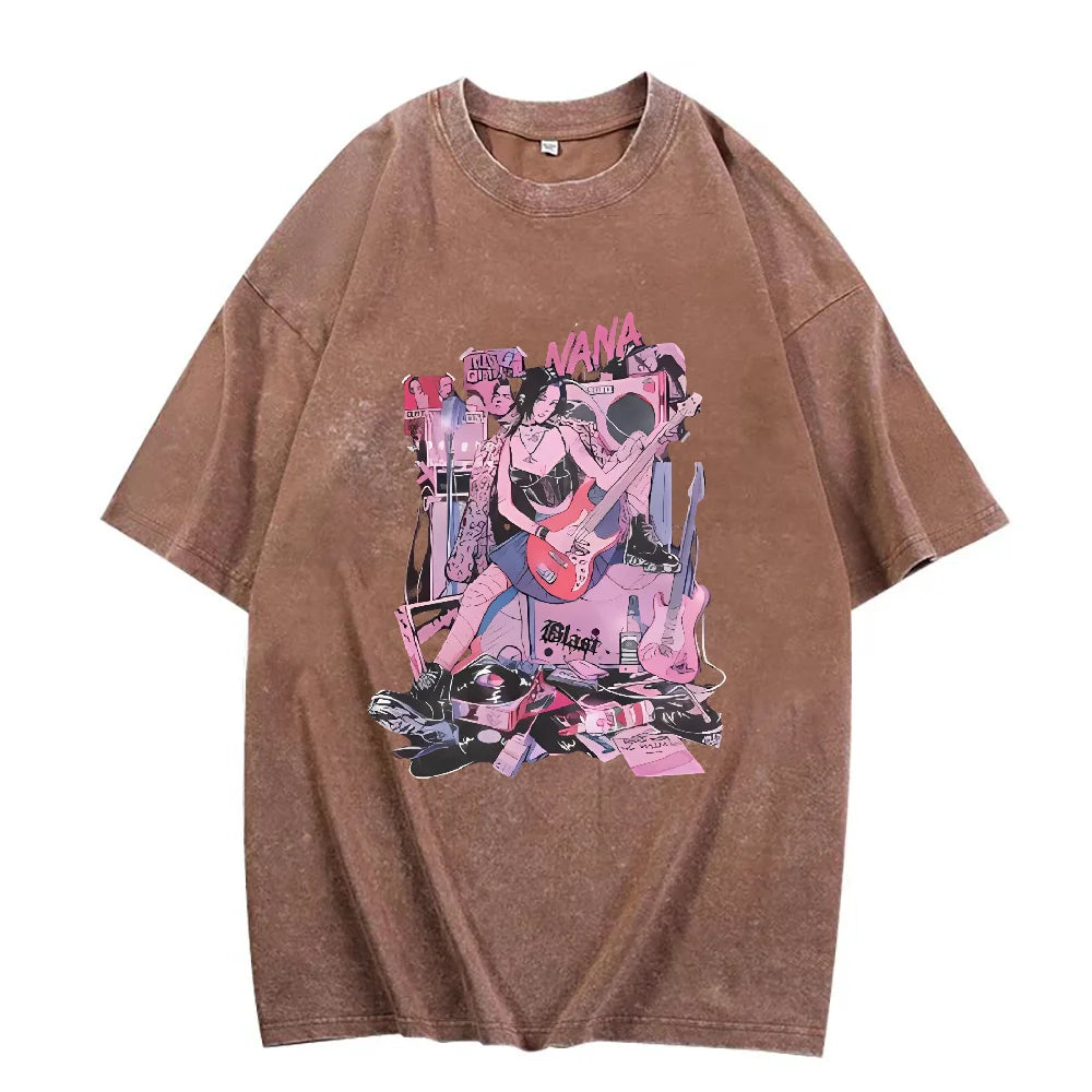 Vintage Graphic  Acid Washed T-shirt