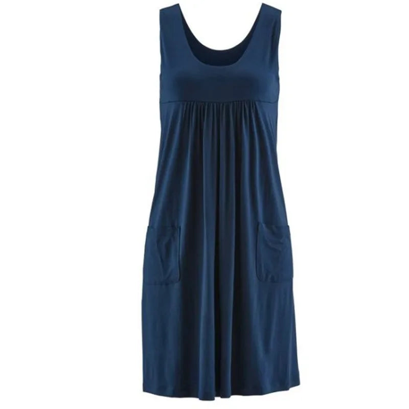 Fashion striped summer dress