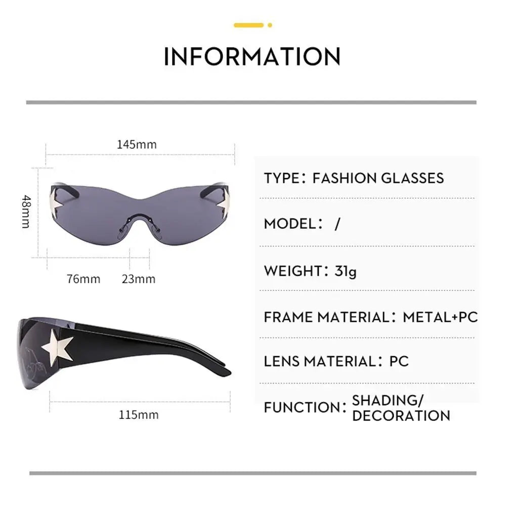 Wrap Around Sunglasses for Women Men