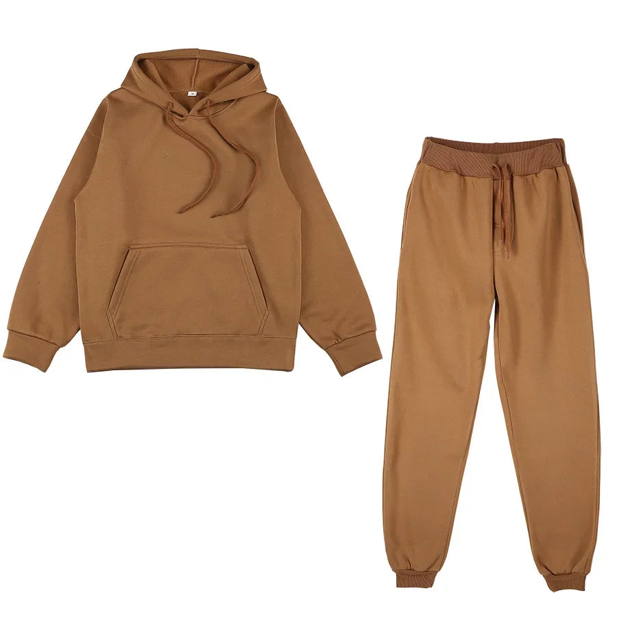 Women Tracksuit Hoodies  Set