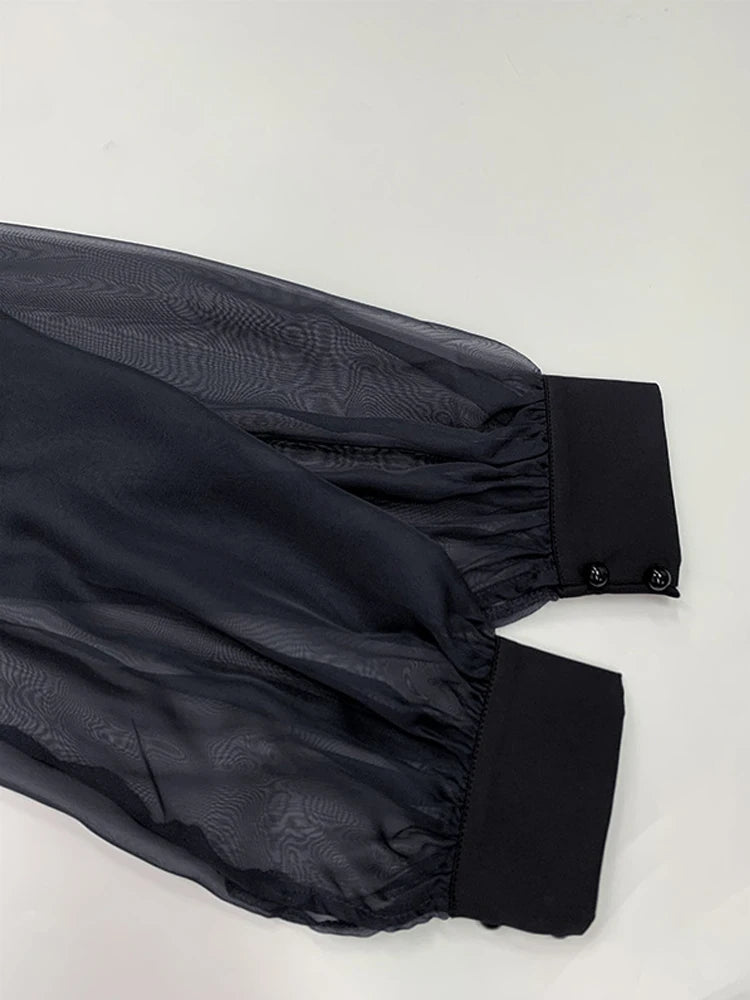 See-Through Maxi Dress