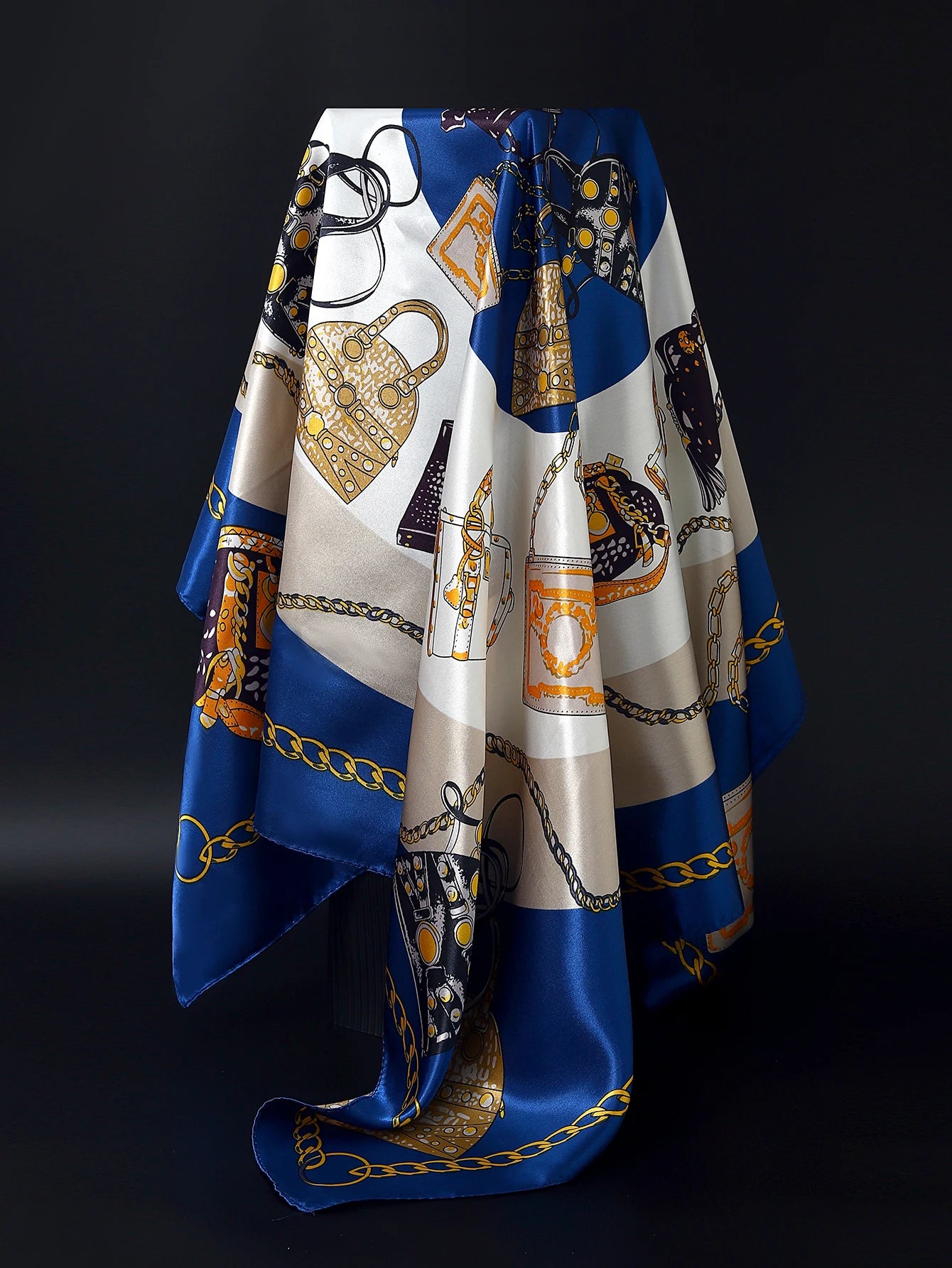 Women Printed Pre-tie Headscarf