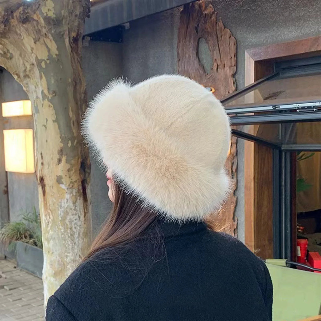 Thicken Plush Warm Fur Hat