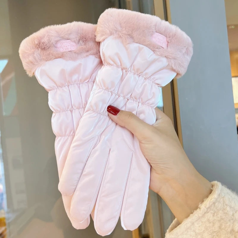 Women Winter Warm Touchscreen Gloves