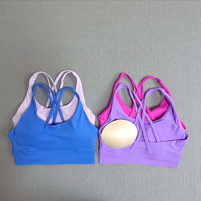 Yoga sports bra Solid color