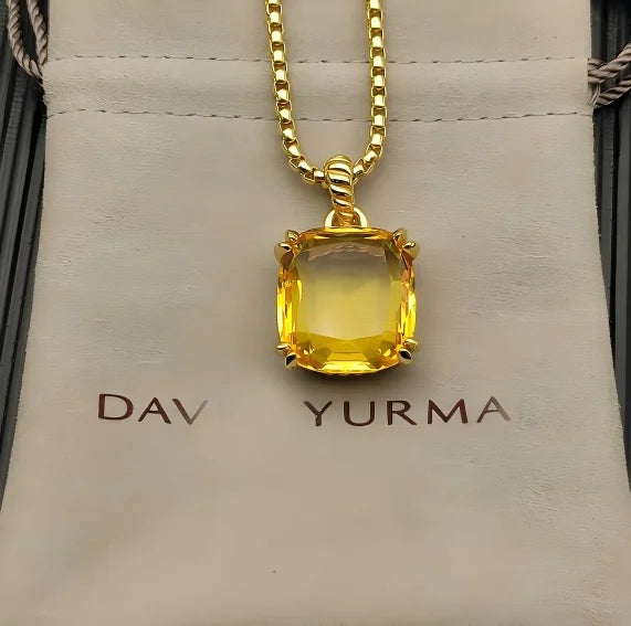 DY Classic Love Star Pearl Pendant Necklace