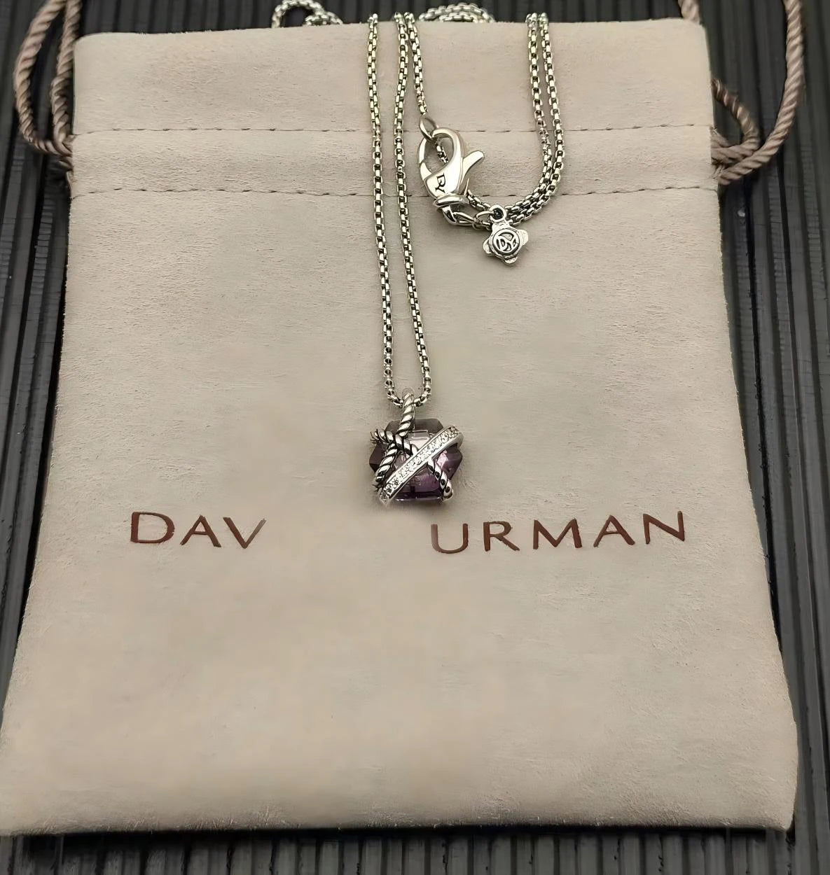 DY Classic Love Star Pearl Pendant Necklace