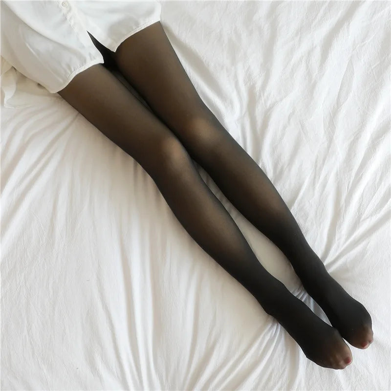 Winter Translucent Tights Leggings