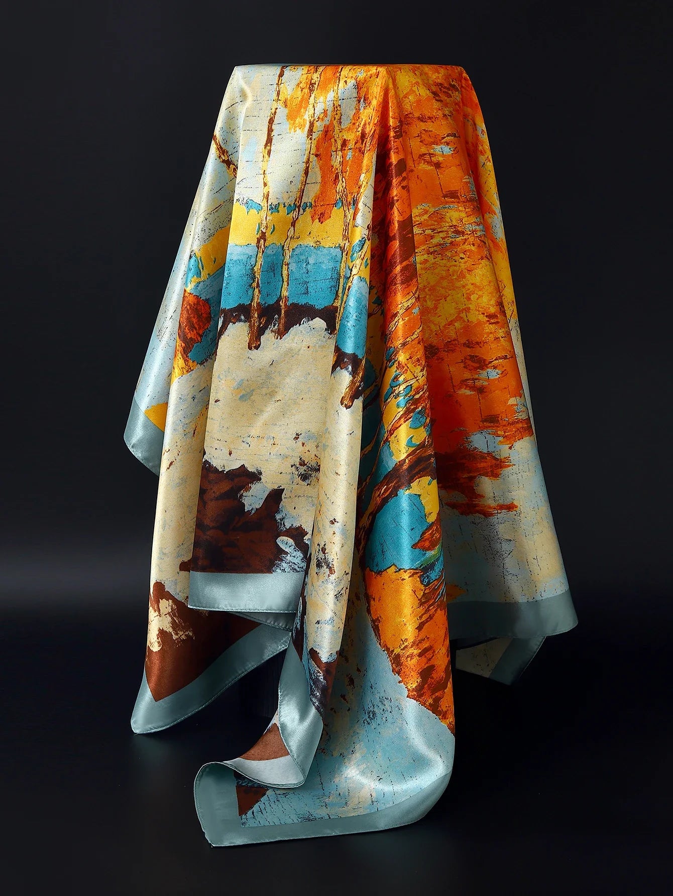 Women Printed Pre-tie Headscarf