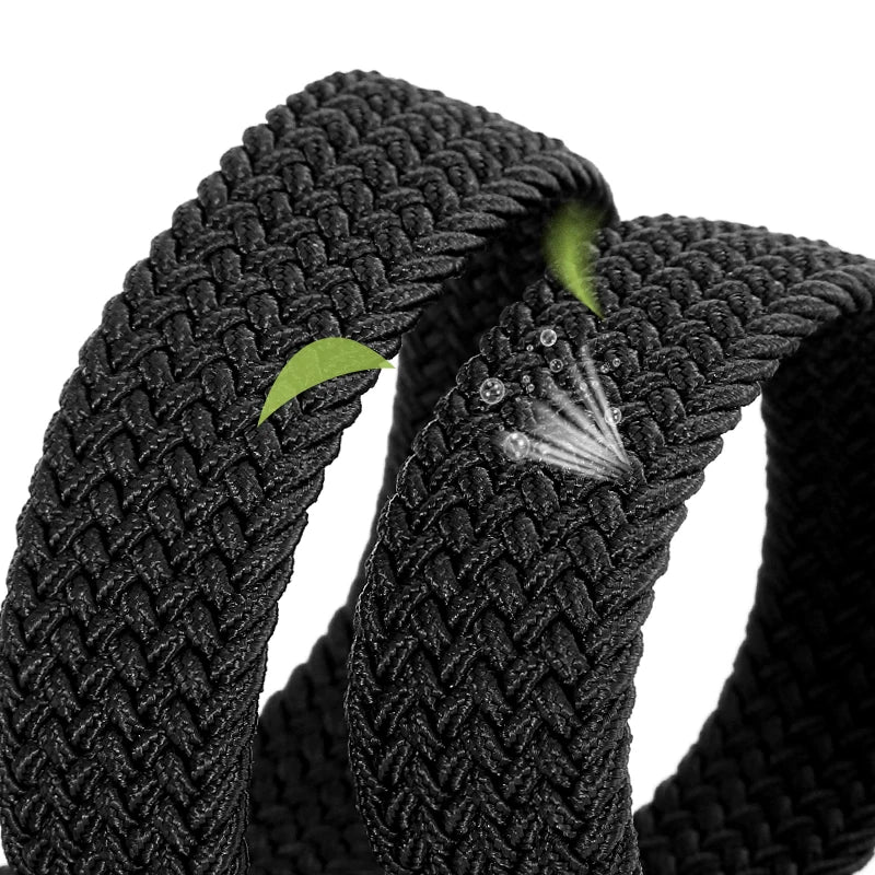 Non-hole Punch-free MEN'S AND WOMEN'S Woven Belt
