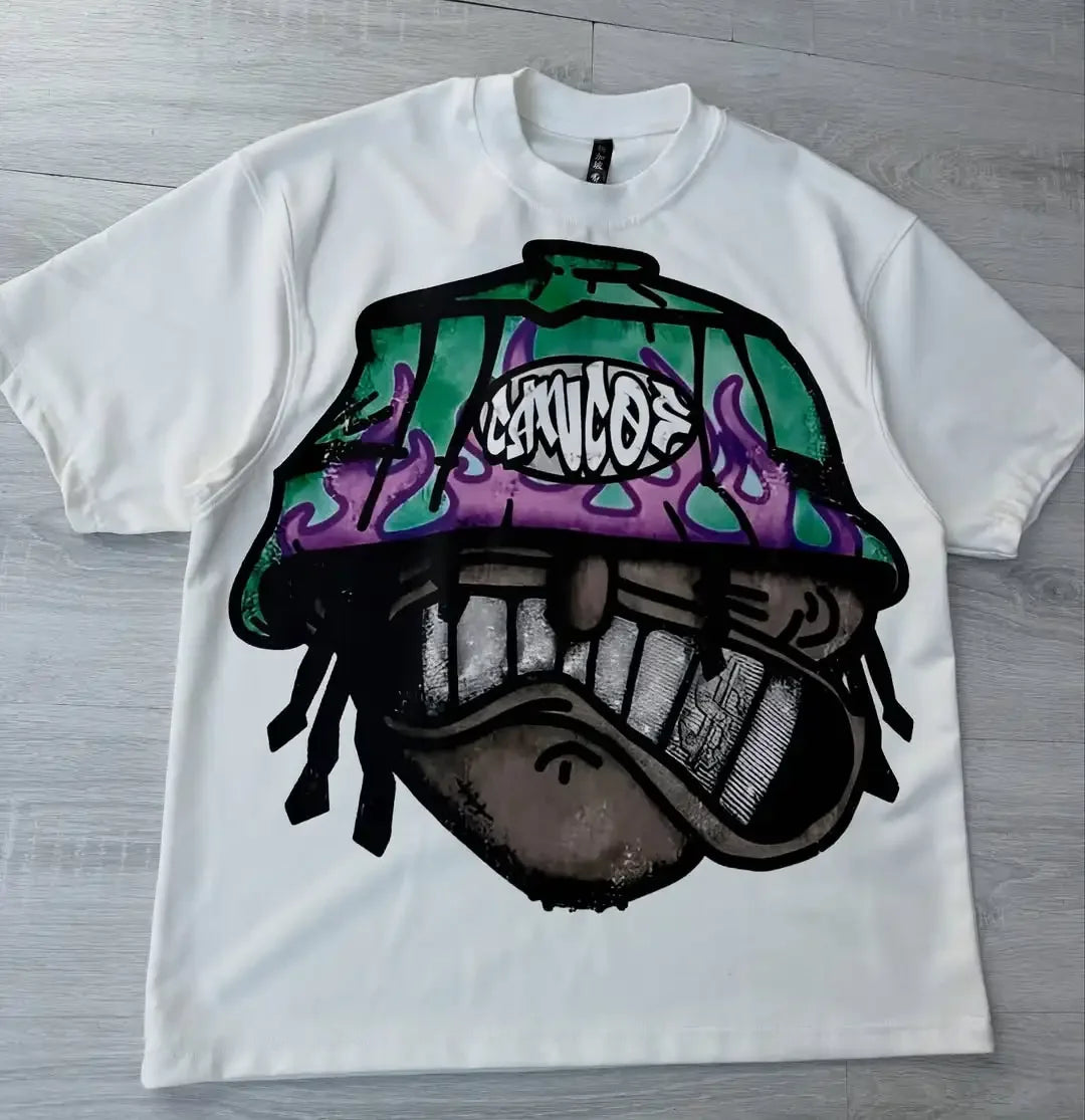 Men and Women Short Sleeved Fashion T-shirt