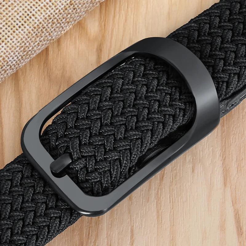 Non-hole Punch-free MEN'S AND WOMEN'S Woven Belt