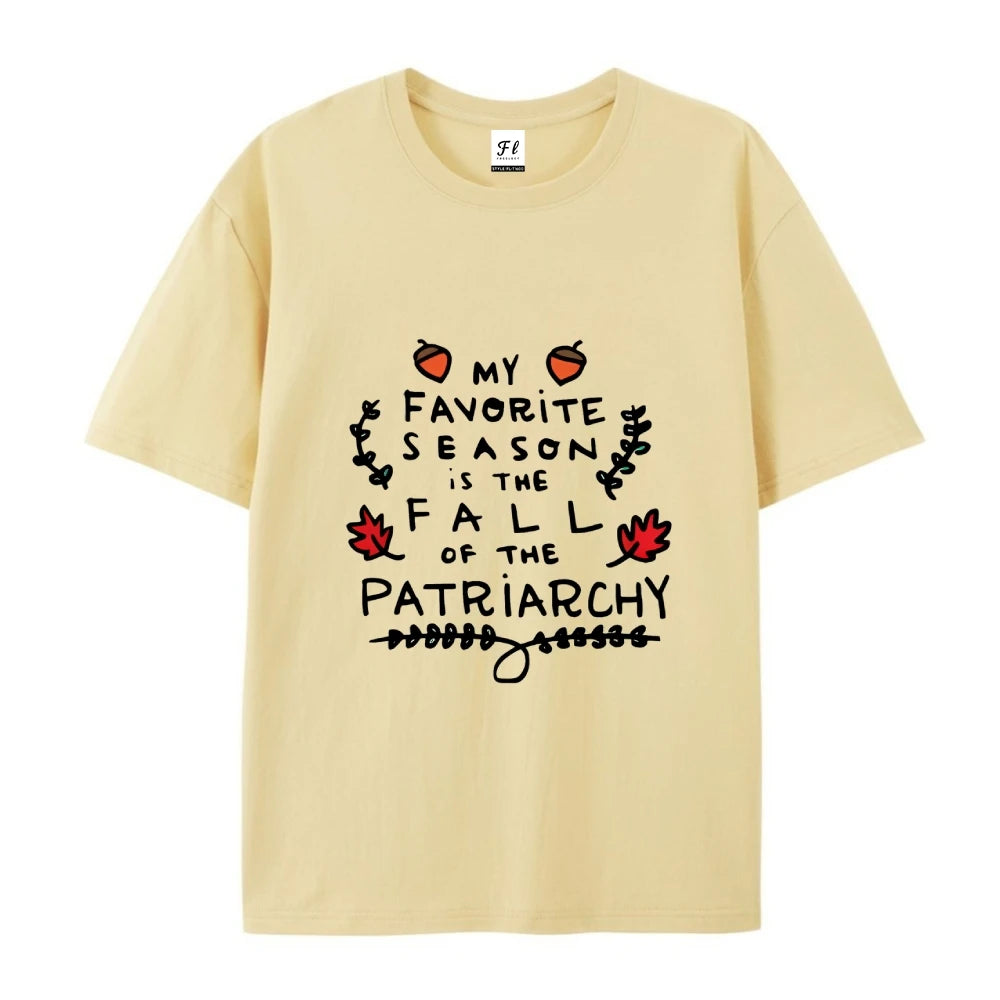 Casual Loose Short Sleeved Bold Feminist T-shirt