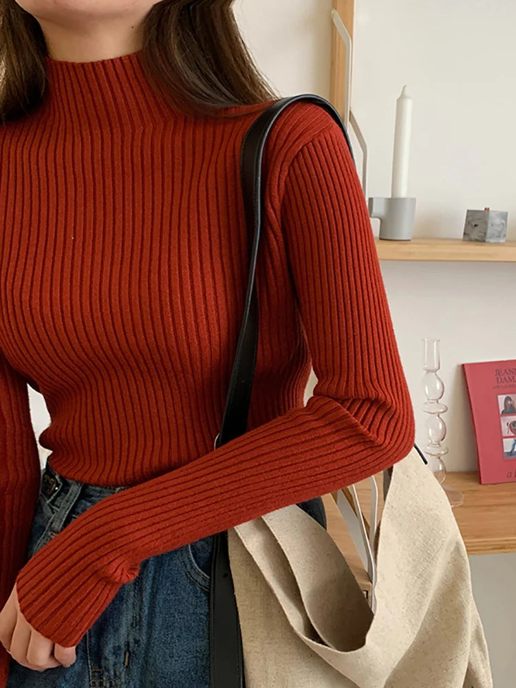 Knit Chic Autumn Winter Sweater Pullovers