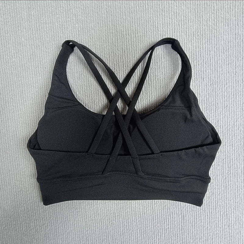 Yoga sports bra Solid color