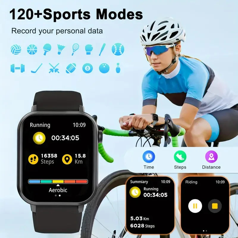 Waterproof Smartwatch Women Men Android IOS