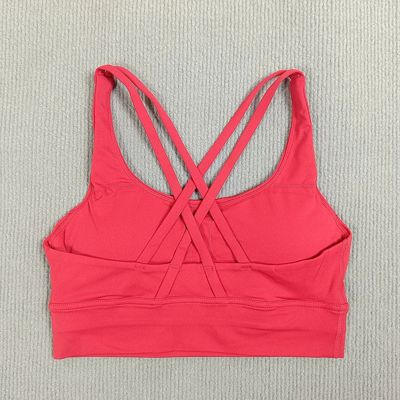 Yoga sports bra Solid color