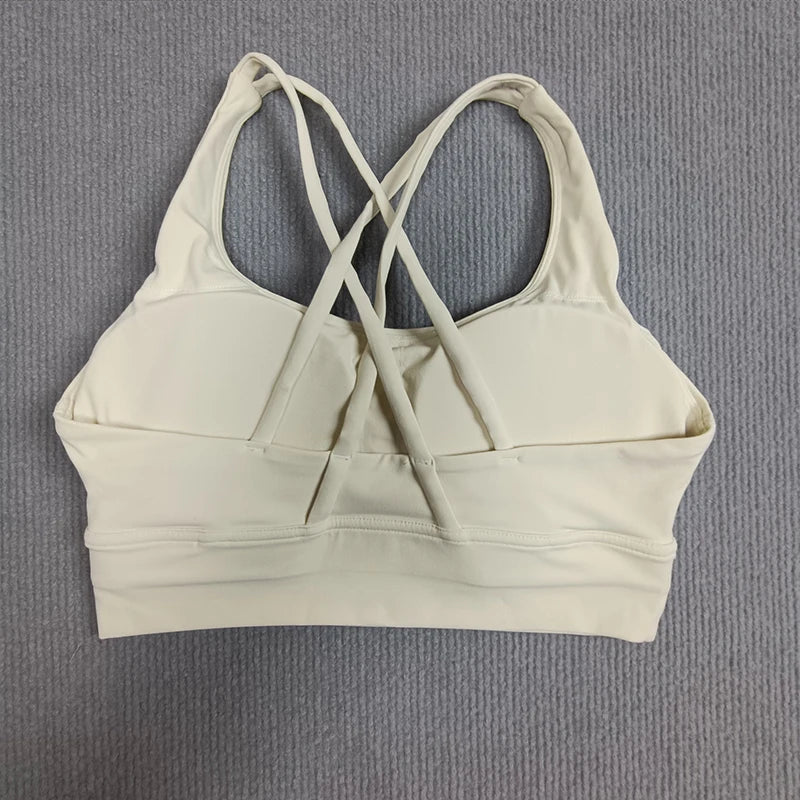Yoga sports bra Solid color