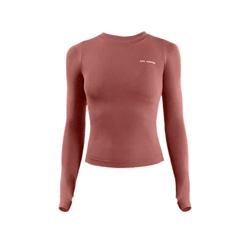 Women's Long Sleeve Top Yoga Shirt
