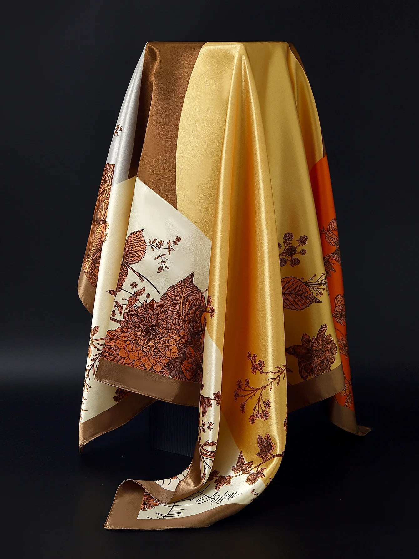 Women Printed Pre-tie Headscarf