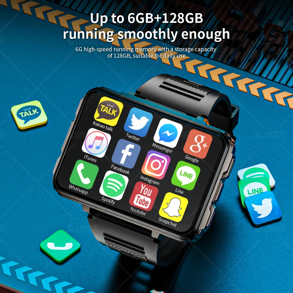 Android Smartwatches Dual Camera with Flashlight