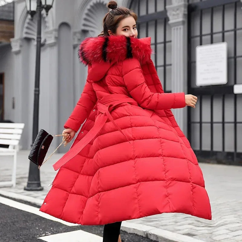 Korean Style Thickened Winter Long Coat