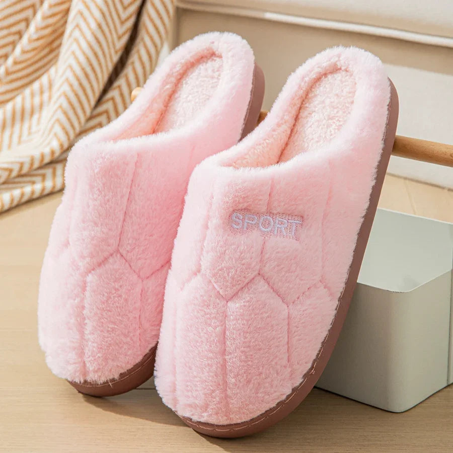 Cotton Slippers for Women in Autumn and Winter