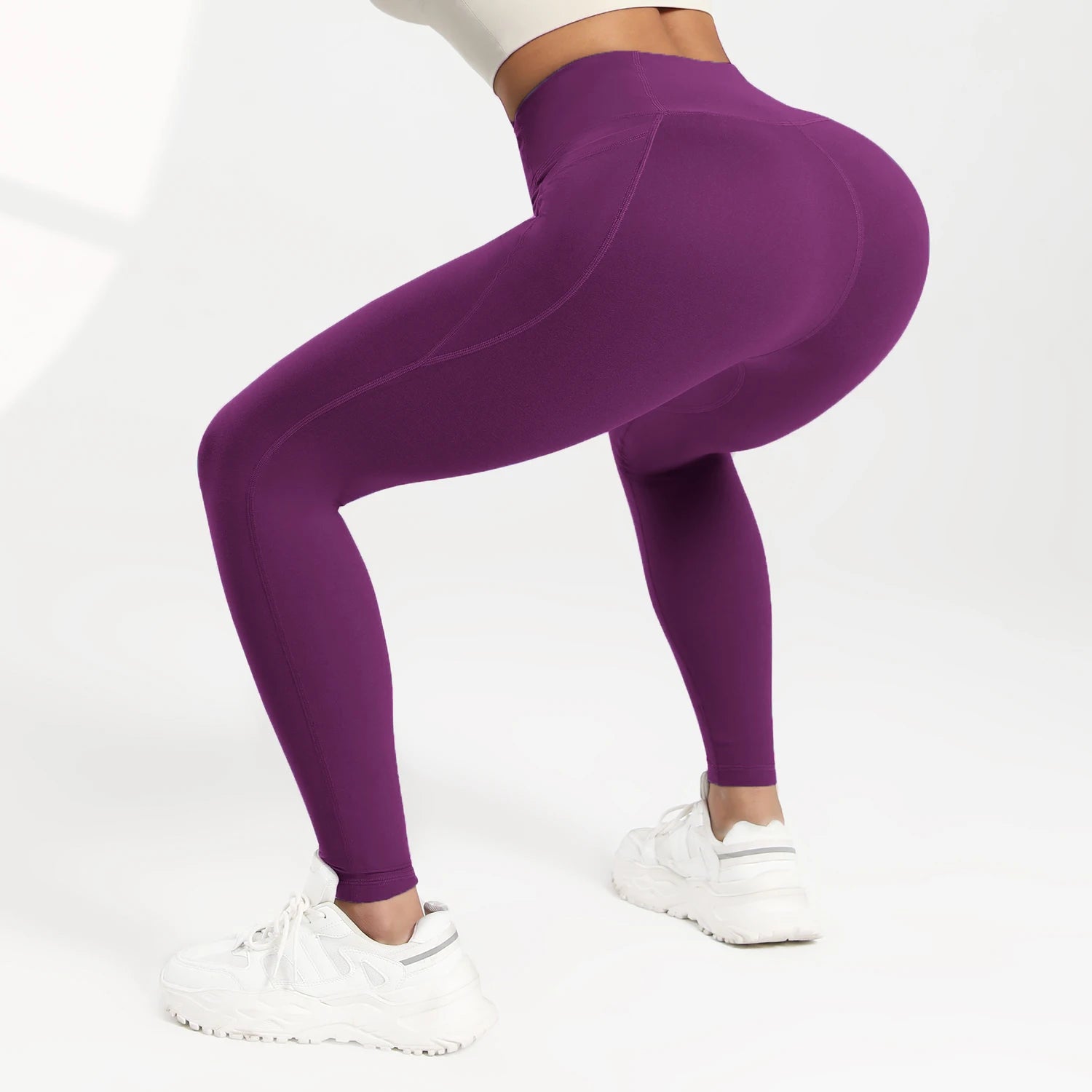 Women High-Waisted Pocket Yoga Leggings