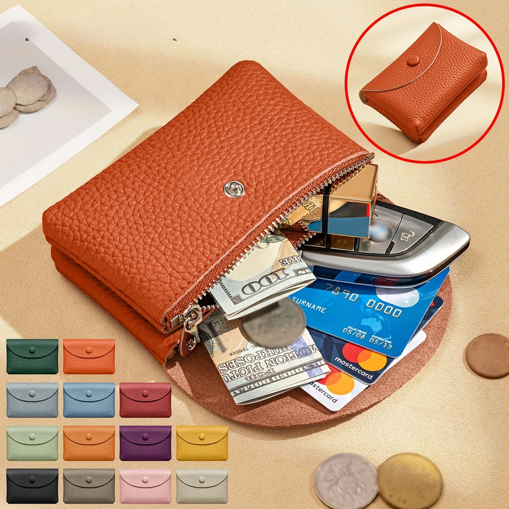 Women's Genuine Leather Mini Wallet