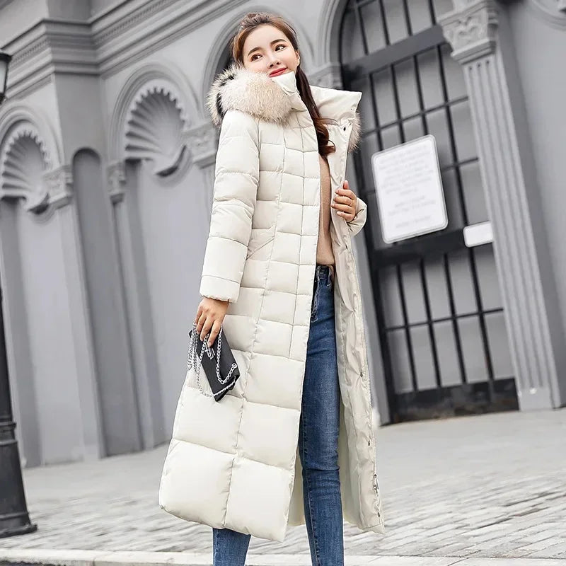 Korean Style Thickened Winter Long Coat