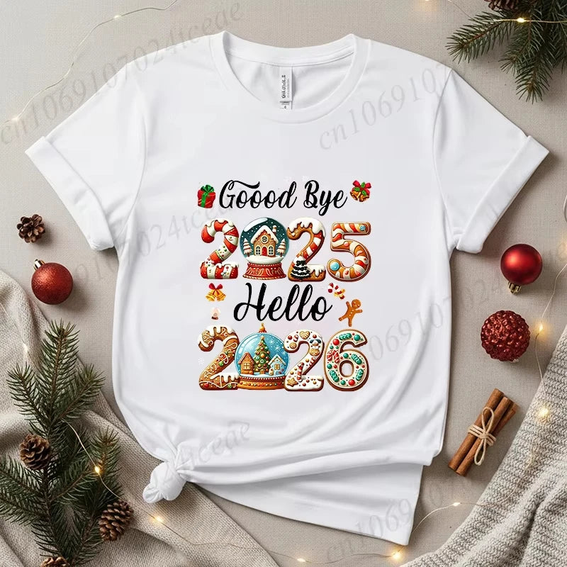 Good Bye 2025 Hello 2026 Shirt