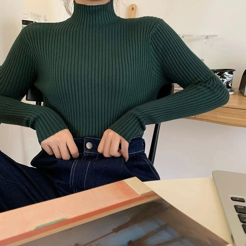 Knit Chic Autumn Winter Sweater Pullovers