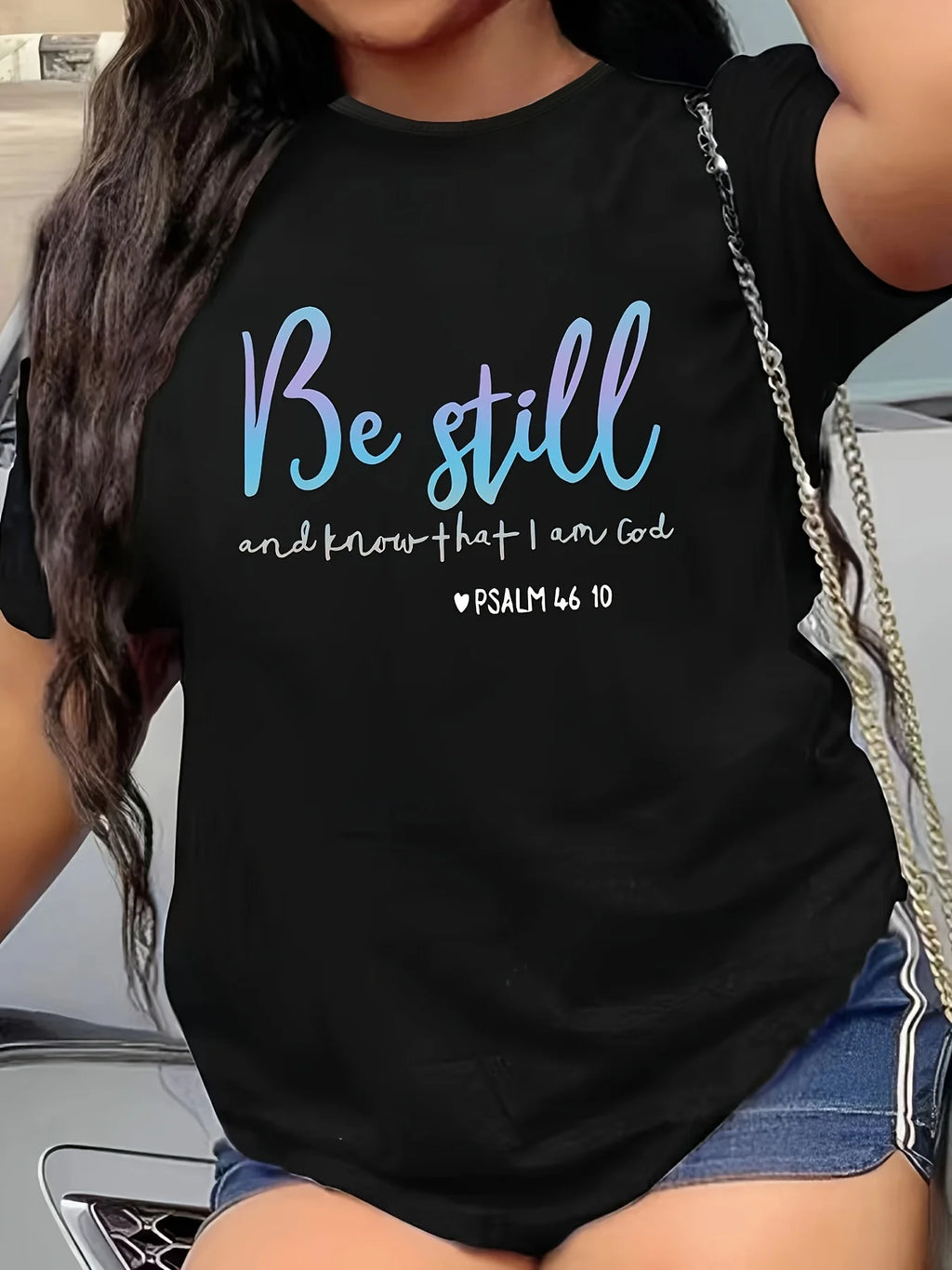 Plus Size Women s FashionT-Shirt