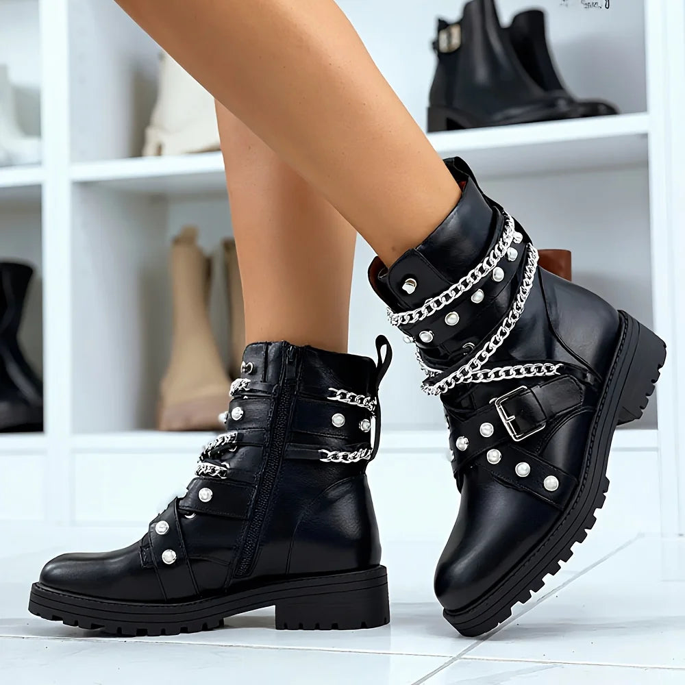 Women's Goth Ankle Boots