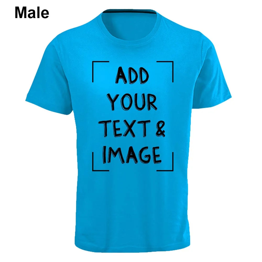 Custom T-shirt with Your Photo Text Image