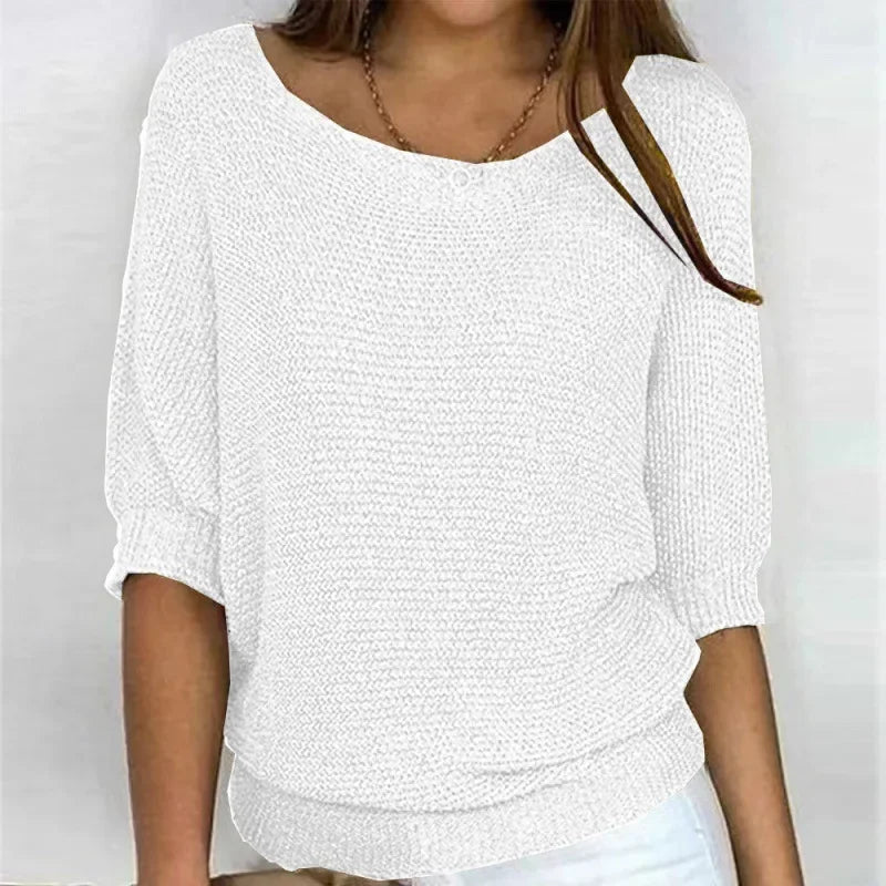 Women Sweater Basic Pullover