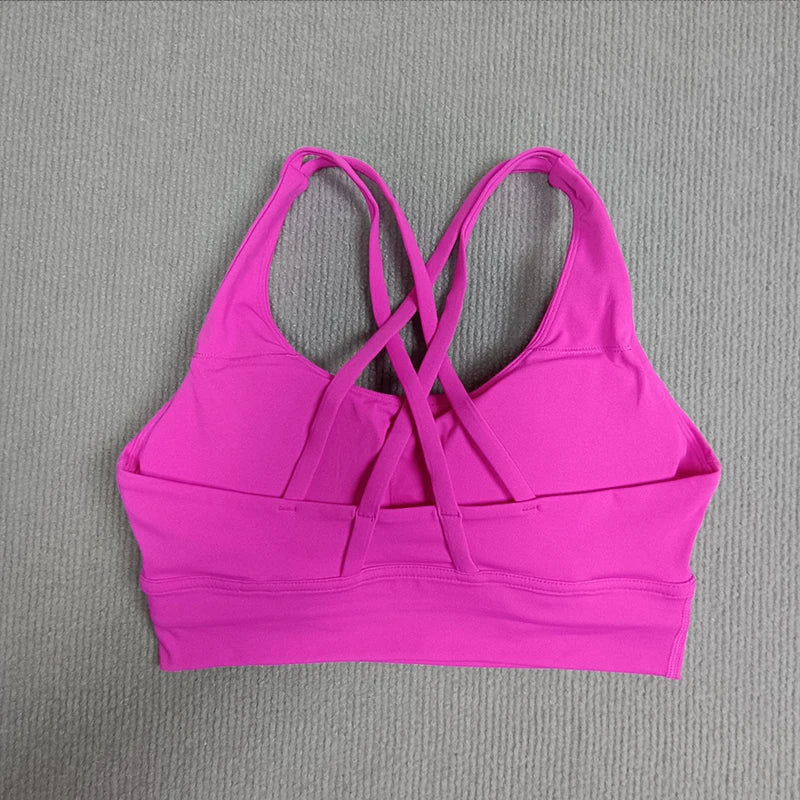 Yoga sports bra Solid color
