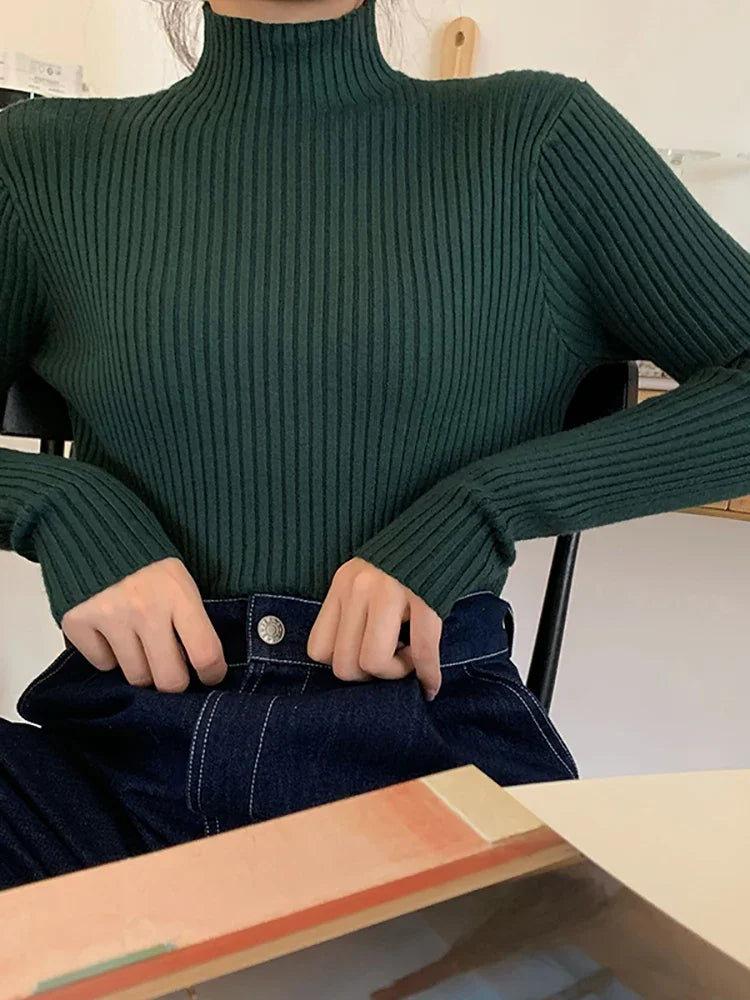 Knit Chic Autumn Winter Sweater Pullovers