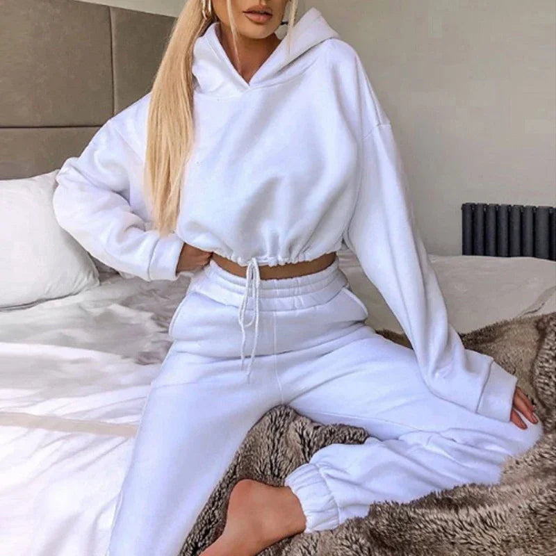 Women Two Piece Sweats Set