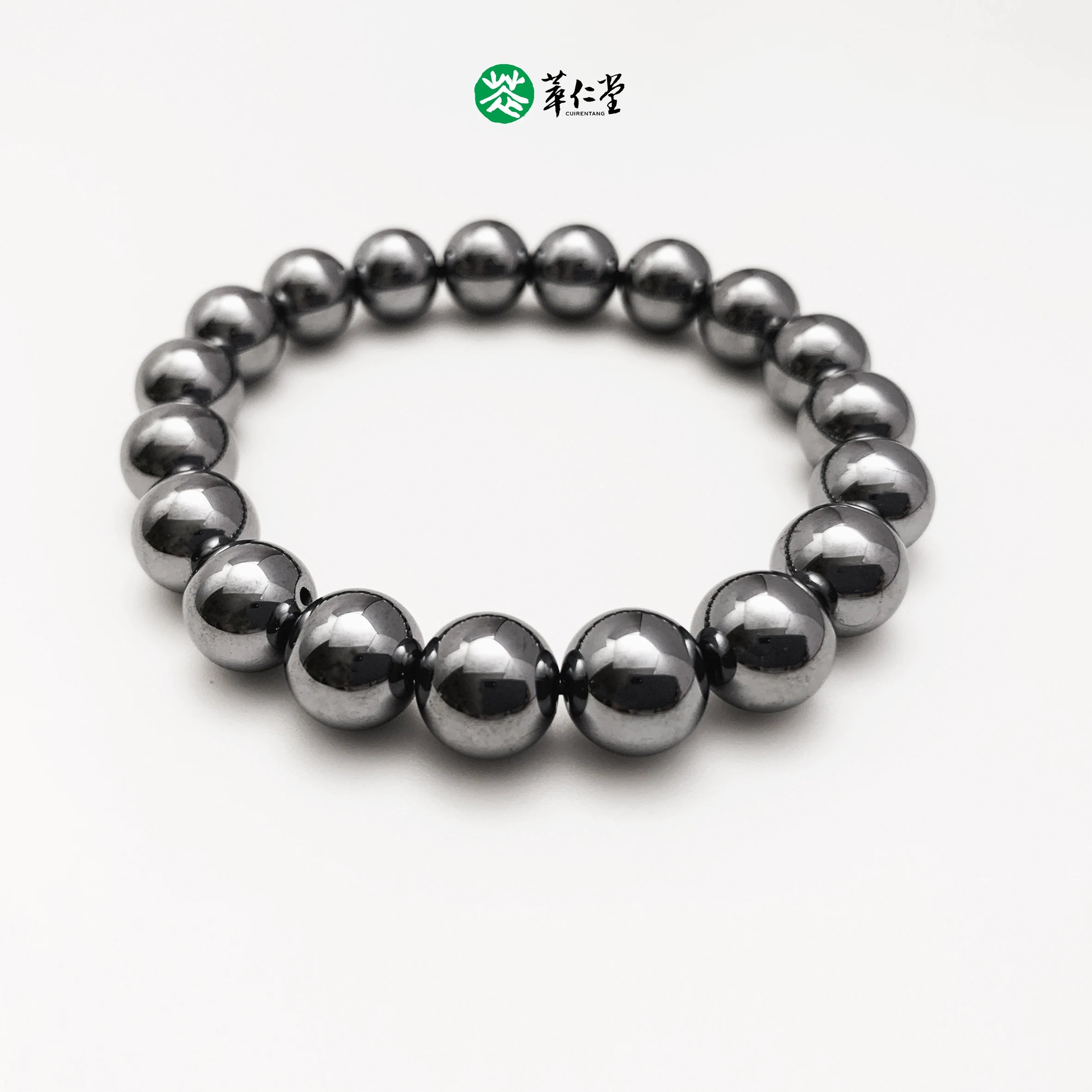 Titanium Hertz bracelet with small beads